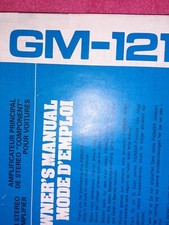 Pioneer Vintage Component  Youngtimes  Manual GM 121 KEX CDX KEH DEH DEX