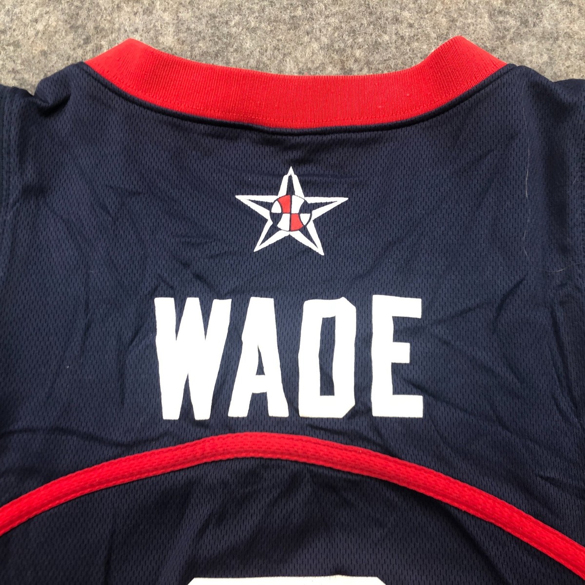 Dwayne Wade USA Basketball Jersey Mens Small Blue 2006 FIBA