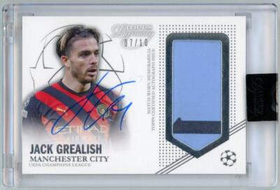 その他 22-23 Topps JACK GREALISH Auto Gold Lava Jack Grealish 2022 Topps Chrome UEFA Club Competitions #CA