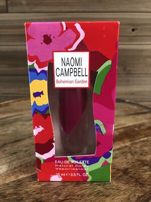 Naomi Campbell Perfume Bohemian Garden  EDT Spray 0.5 FL. OZ.