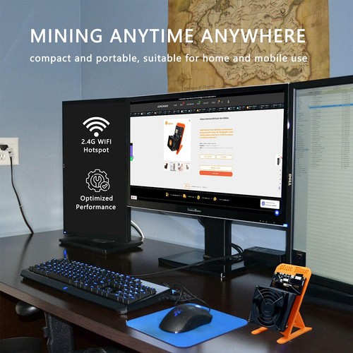 Bitaxe Supra Hex 702 Upgrade Gamma 601 4.2Th/s 2.4g WiFi 90W Bitcoin Miner US EU - Picture 4 of 4