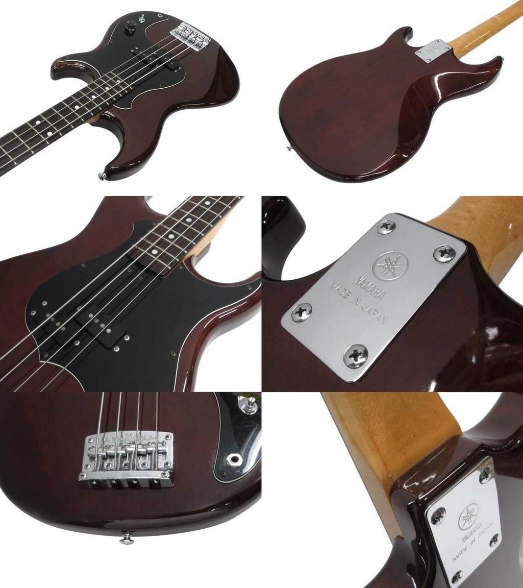 YAMAHA Broad Bass BB-800 Brown Made in Japan 1978 Vintage PB