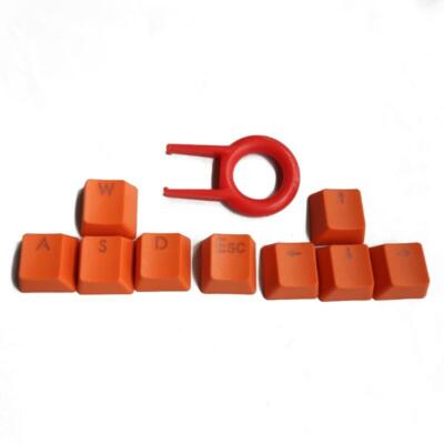 9 Keys PBT Backlit Keycaps WASD/ESC/Direction With Key Cap Puller For MX Switch