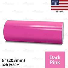 8" Vinyl Pinstriping Pin Stripe Car Styling Tape Decal Sticker 203mm DARK PINK