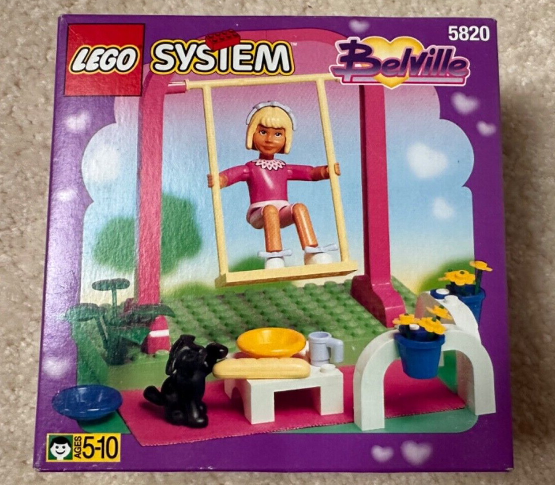 Vintage 1996 LEGO Belville set 5820 - Garden Fun; New In Sealed