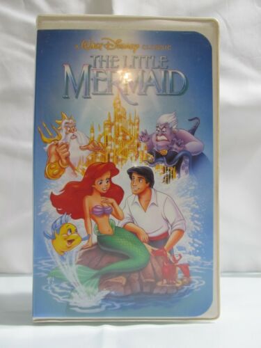 Banned Copy Disney The Little Mermaid (VHS, 1989, Diamond Edition) Works & Rare - Picture 1 of 8