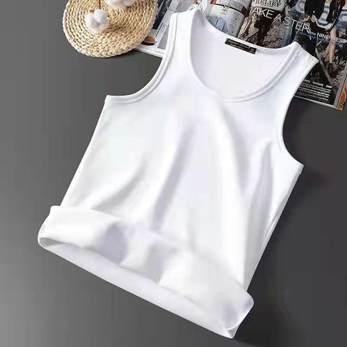 Men Vest Tank Top Fleece Lined Undershirt Underwear Shirt Thermal Warm Winter - Bild 5 von 10