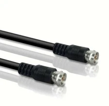 Philips 3 ft Black Coaxial Cable RG6 F Male - For Audio Video, VCR, TV, Cable