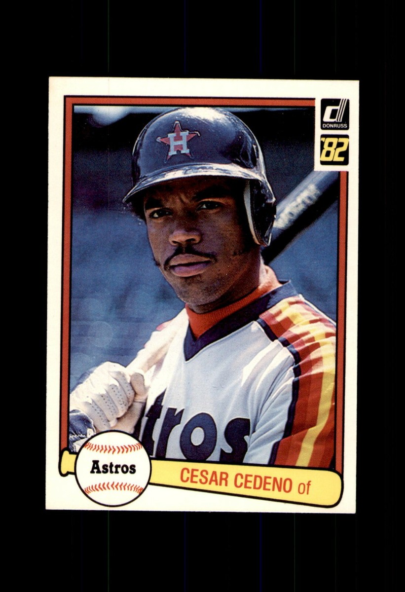 1982 DONRUSS BASEBALL CARD HOUSTON ASTROS #118 CESAR CEDENO * | eBay