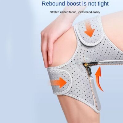 Gelenkstütze Knieschützer Stabilisator verstellbar atmungsaktiv gefedert Knie