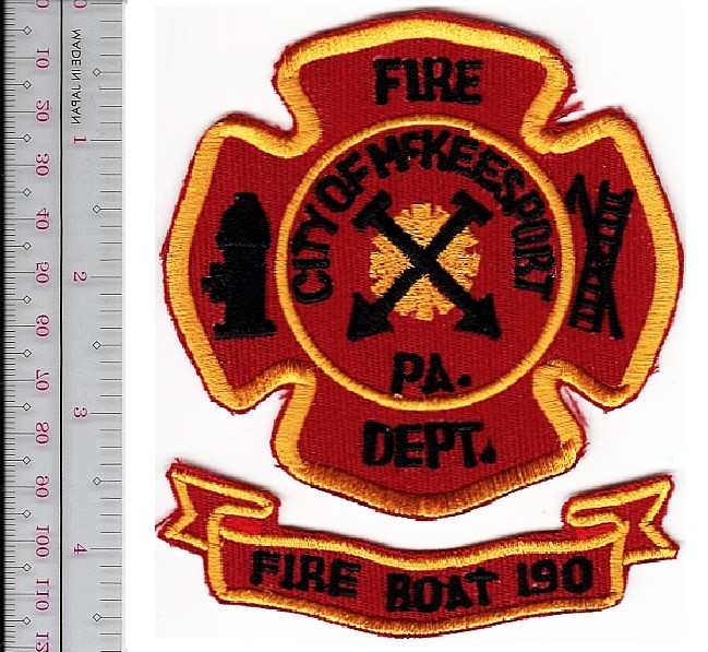 Fire Boat Pennsylvania McKeesport Fire Department Fireboat 190 Marine