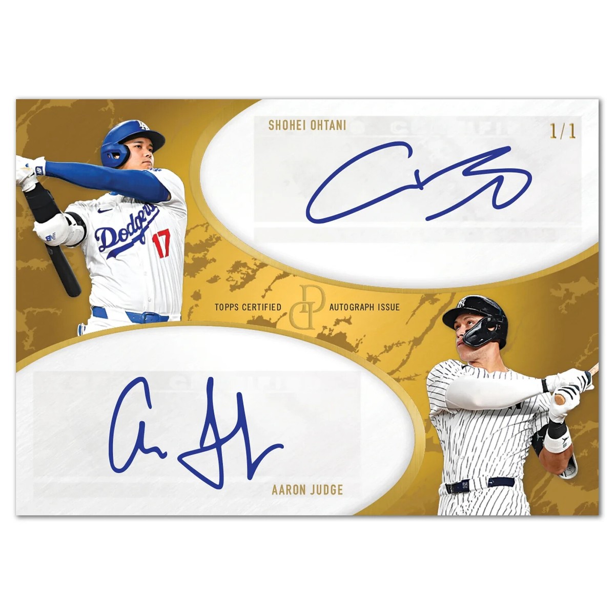 2025 Topps MLB Dynamic Duals Hobby Box Baseball Order