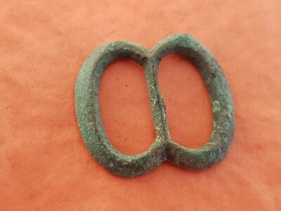 Schöne mittelalterliche Bronzeschnalle gefunden in Yorkshire UK. Bitte Beschreibung lesen L16b
