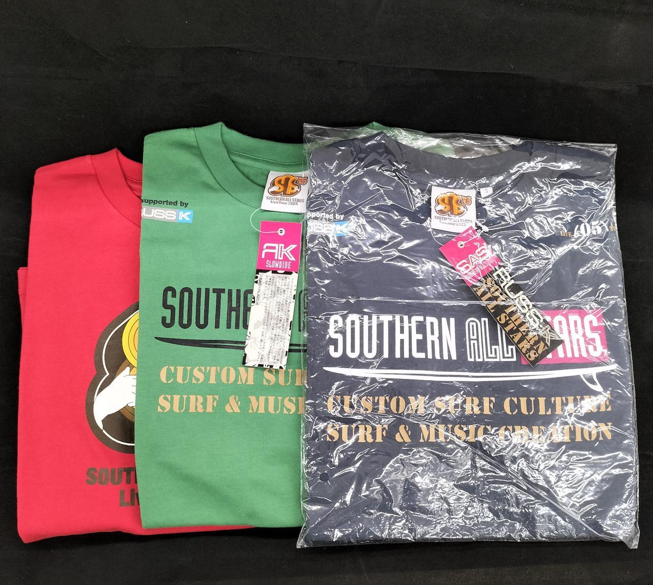 Southern All Stars Live T-Shirt Size S 3-Pack Model 2005