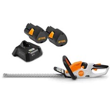 STIHL HSA 40 20″ Cordless Hedge Trimmer + 2 Batteries & Charger
