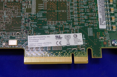 Lot 3 511-1422 SUN Oracle ATLS1QGE Quad Port Gigabit Adapter Cards Low Profile - Picture 3 of 3