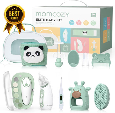Elite Baby Care Kit Baby Grooming & Health Set Electric Nail File Nasal Aspirato