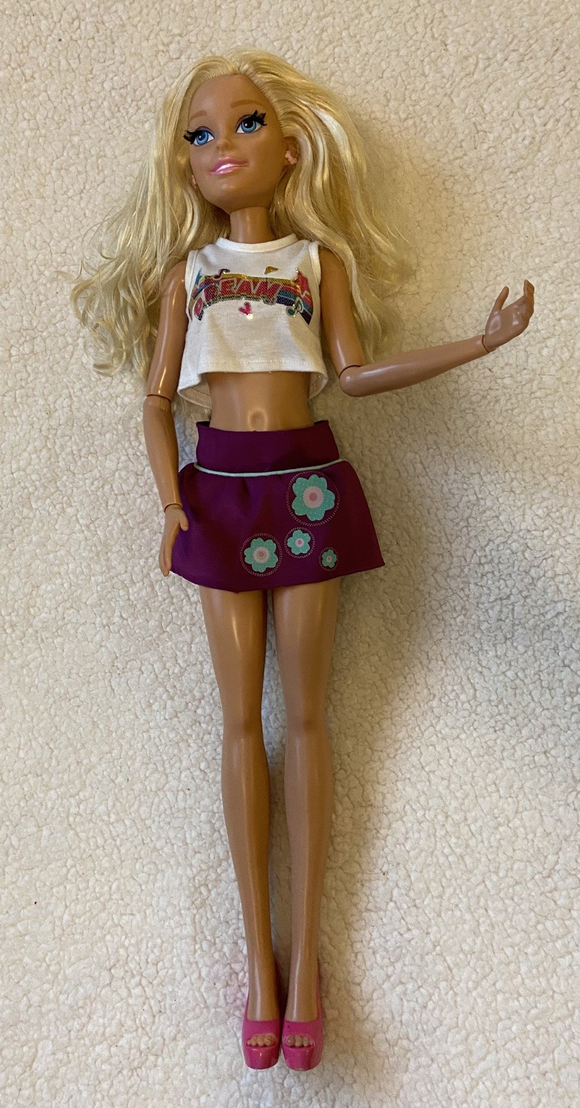 Mattel 2013 Just Play Large My Size Barbie Doll 28&rdquo; Pink S