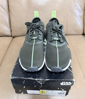 Adidas NMD R1 Star Wars Yoda FW3935 Men's Sneakers Green Black 2019 Excellent 