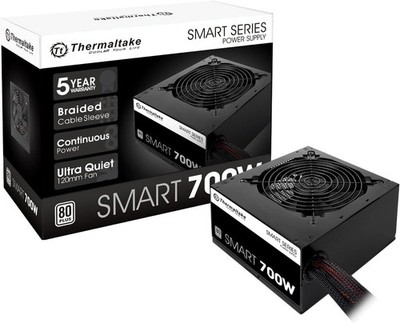 Thermaltake Smart 80 Plus 700W Power Supply New In Box  