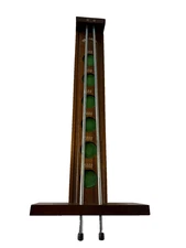 Vintage Space Probe Wooden Tabletop Game Felt Gravity GAME BOARD ONLY NO BALL