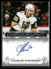 2023-24 SP Authentic Chirography Autographed #C-CS Chandler Stephenson - Vegas