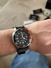 Citizen Promaster Pepsi Blue Dial Eco-Drive Diver 200M Men's Watch BN0168-06L