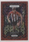 2023-24 Panini Prizm Premier League Red Lazer Prizm /49 Aaron Hickey #141