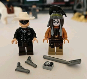 LEGO The Lone Ranger 79111 Constitution Train Chase 100% Complete w/Box &Manuals