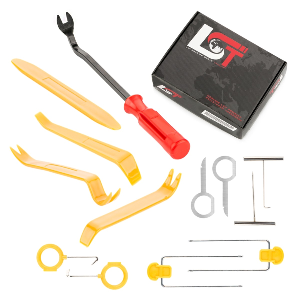13-Piece Door Clip Separation Tool Interior Trim Removal Tool For HYUNDAI