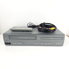 Magnavox DV225MG9 B DVD VCR VHS Combo Player Recorder 4 Head Hi-Fi Remote Tested