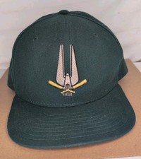 Vtg New Era South Bend Silverhawks Snapback Dupont Visor Made In USA MiLB Hat