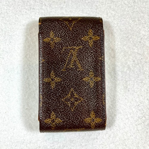 Original LOUIS VUITTON Etui Zigarettenetui Monogram Canvas braun mit Echtheitszertifikat CT1919 - Bild 3 von 11