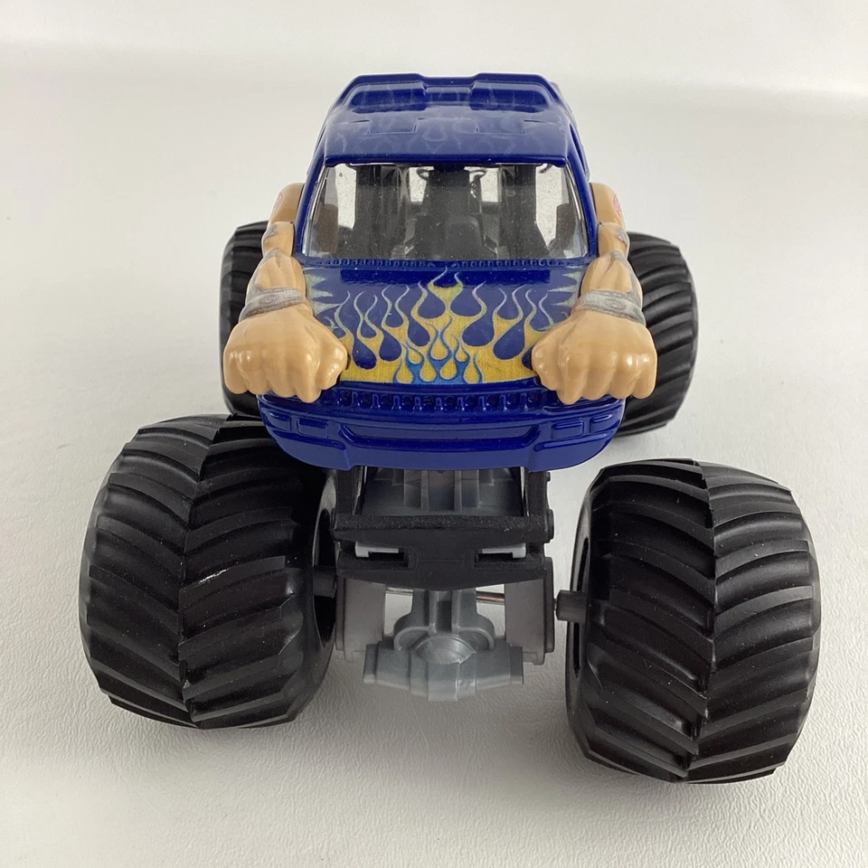 Camión fundido a presión Hot Wheels Monster Jam Samson escala 1:24 piezas avanzadas de automóviles raro Foto 2 de 4
