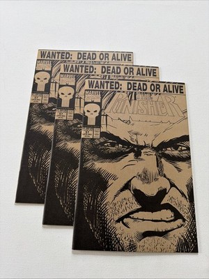 The Punisher #57 Wanted: Dead or Alive Marvel Comics 1991