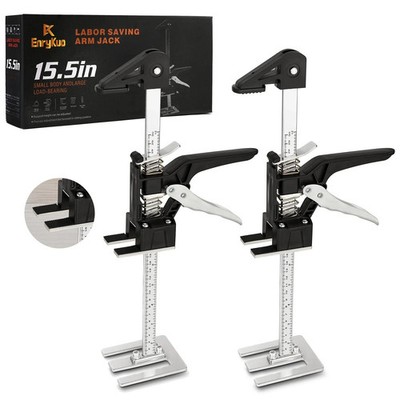 Labor Saving Arm Jack 2 Pack,15.5 Inch Multifunctional Furniture Lifter Jacks...