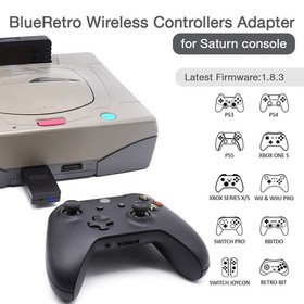 SEGA Saturn Saturn BlueRetro Bluetooth Controller Adapter Wireless Controller