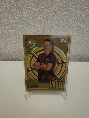 Topps Collector Tin FC Barcelona Gold Vault Alexia #GV-2