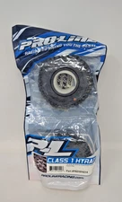 Proline Class 1 Hyrax 1.9in Predator Rock Terrain Crawler Tires (2) Black PR1014