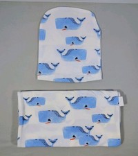 Swaddle Pouch Whale Pattern Baby Boy Or Girl/gender Neutral