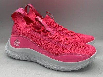 Under Armour Curry 8 Team Pink Basketball Shoes 3024785-606 Men s Size 8