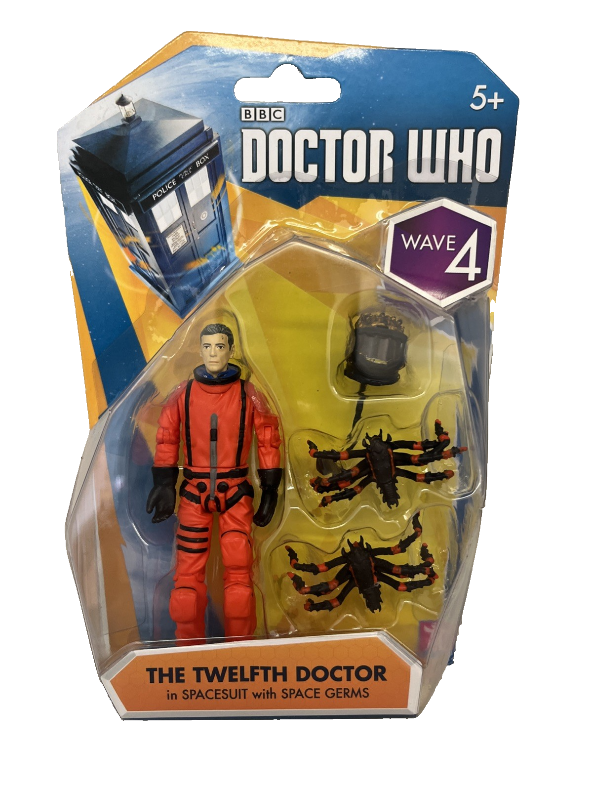 Doctor Who The Twelfth Doctor in Spacesuit with Space Germs Wave 4 3.75"" NEW
