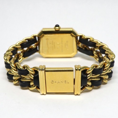 Wrist Watch CHANEL Premiere H0001 Women's Analog Black Quartz Swiss USED - Picture 5 of 9