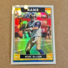 Topps Chrome 2003 Marc Bulger Refractor #82 St. Louis Rams NFL Card