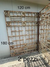 2 ringhiera parapetto Ferro Battuto