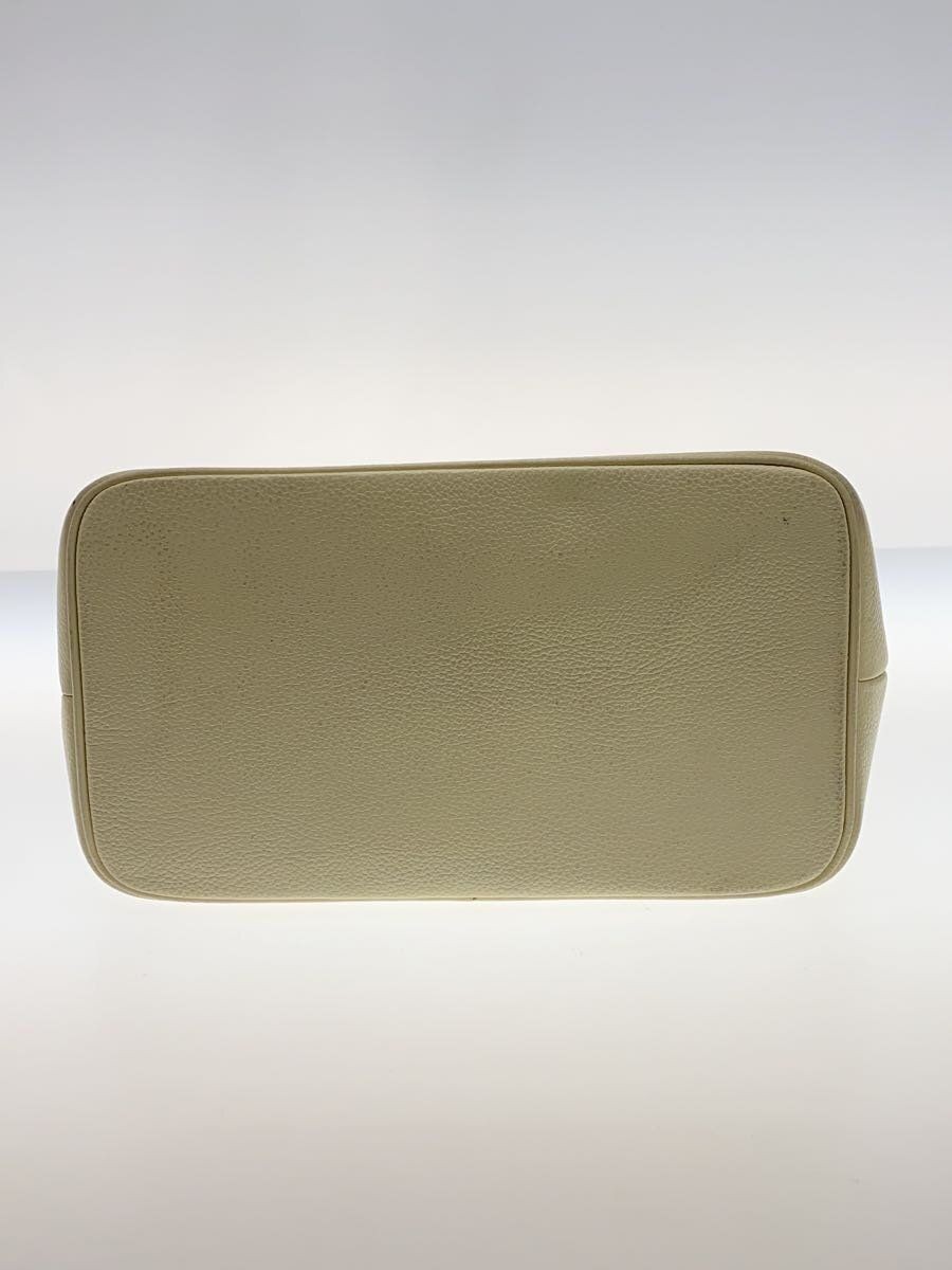 BORSA A TRACOLLA YVES SAINT LAURENT PELLE BIANCA SOLIDA usata