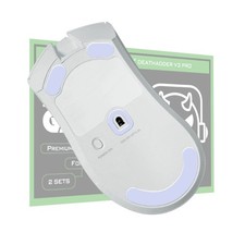 2Set Round Curved Edges Mouse Feet Mouse Skates Pads for DeathAdder V3 Pro