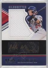 2018 USA Baseball Stars & Stripes Black Gold Jerseys 29/89 Nick Meyer Auto 4dd