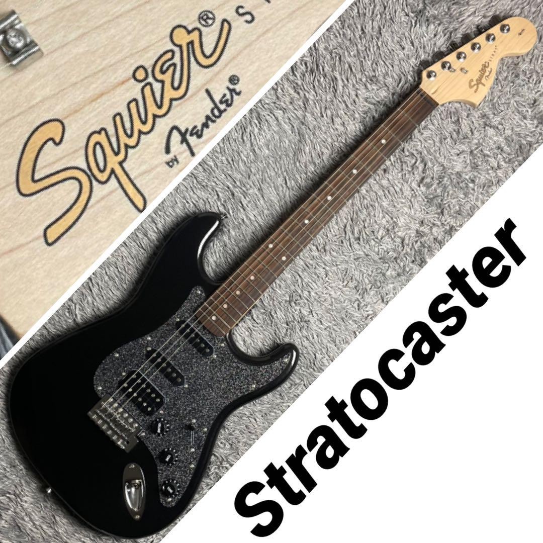 【メンテ済 】Squier Stratocaster Affinity ケース付 Squier Affinity Stratocaster Ssh Electric Guitar Safe