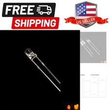 5 Colors X 20pcs 3mm Candle Flickering White red green blue yellow LED Diode ...